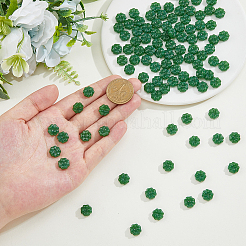 100Pcs Spray Painted Glass Beads&nbsp;GLAA-DC0001-50