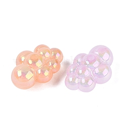 Luminous UV Plating Acrylic Beads&nbsp;OACR-Q204-18