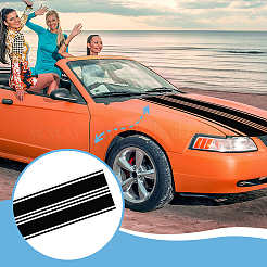 Paper Car Hood Cover Sticker&nbsp;DIY-WH0019-78