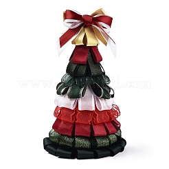 9 Yards 3 Styles Christmas Theme Polyester & Polycotton Ribbons Sets&nbsp;SRIB-A015-01A-07