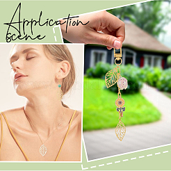 200Pcs Iron Filigree Hollow Pendants&nbsp;IFIN-SC0002-05