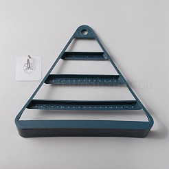 Triangle Plastic Jewelry Display Frame&nbsp;ODIS-WH0001-32A