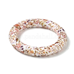 Floral Silicon Beads&nbsp;SL-CBAC986-01A