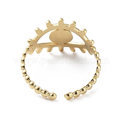 304 Stainless Steel Open Cuff Ring Components&nbsp;STAS-F301-01G