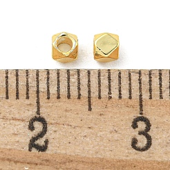 Rack Plating Brass Spacer Beads&nbsp;FIND-T071-03G-A-RS
