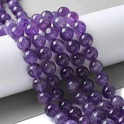 Natural Amethyst Beads Strands&nbsp;G-S031-1