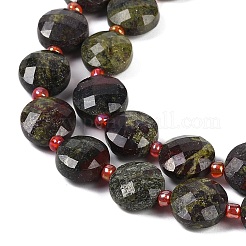 Natural Dragon Blood Beads Strands&nbsp;G-B094-A21-01
