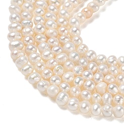 Natural Cultured Freshwater Pearl Beads Strands&nbsp;PA-CBAC463-20