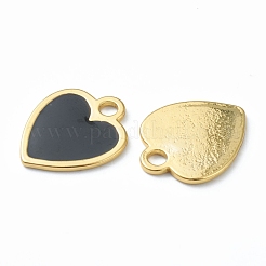 Brass Enamel Pendants&nbsp;KK-B030-09G