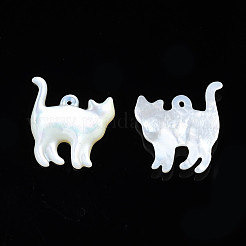Natural White Shell Pendants&nbsp;SSHEL-N027-123-02