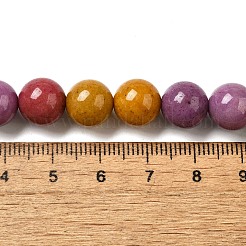 Dyed Natural Malaysia Jade Beads Strands&nbsp;G-G021-02C-14