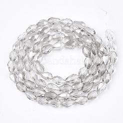 Electroplate Glass Beads Strands&nbsp;EGLA-T013-05K