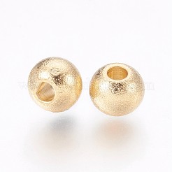 Ion Plating(IP) 201 Stainless Steel Beads&nbsp;STAS-P220-06G-01