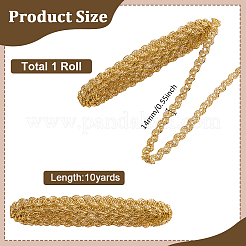 25 Yards Polyester Wavy Ribbon&nbsp;SRIB-ME0001-28