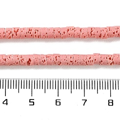 Synthetic Lava Rock Dyed Beads Strands&nbsp;G-H311-10-01