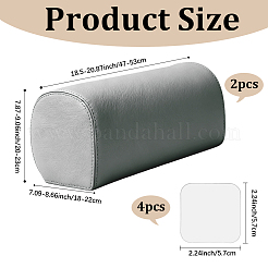 2Pcs Imitation Leather Sofa Armrest Covers&nbsp;AJEW-WH20070-167B