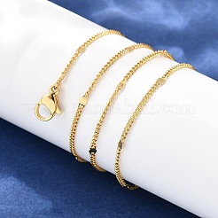 Brass Chain Necklaces&nbsp;X-MAK-L009-11G