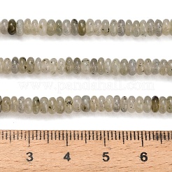 Natural Labradorite Beads Strands&nbsp;G-Z110-B11-2x4mm