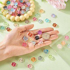120Pcs 2 Styles Transparent Normal Glass Beads&nbsp;GLAA-TA0003-21