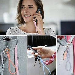 7Pcs 7 Colors Polyester Lanyard Hand Mobile Straps&nbsp;MOBA-FS0001-03