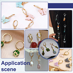 100Pcs 304 Stainless Steel Leverback Earring Findings&nbsp;STAS-PH0007-03