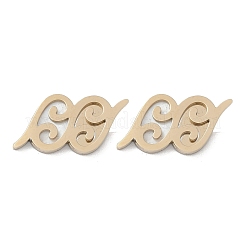304 Stainless Steel Stud Earrings&nbsp;EJEW-Z089-26G