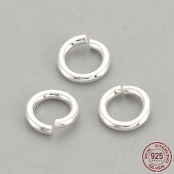 925 Sterling Silver Open Jump Rings&nbsp;STER-S002-57