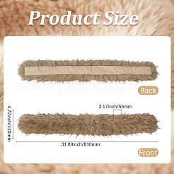 1Pc Artificial Fur Chenille Stick Trim for Sewing Craft Decor&nbsp;FIND-GF0008-45E