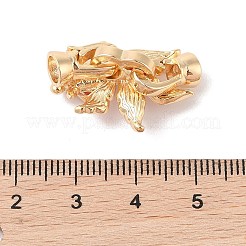 Brass and Enamel Fold Over Clasps&nbsp;KK-B100-046G