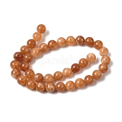 Natural White Jade Beads Strands&nbsp;G-H348-10mm-10