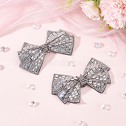 Rhinestone Bowknot Shoe Decoration&nbsp;FIND-FG0002-01