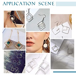 60Pcs 6 Style Brass Linking Rings&nbsp;KK-PH0003-88