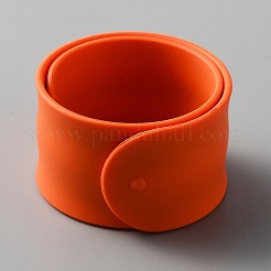 Silicone Slap Bracelet&nbsp;BJEW-WH0020-13D