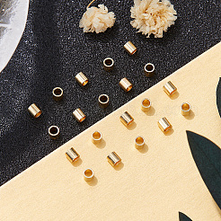50Pcs 925 Sterling Silver Crimp Beads&nbsp;STER-BBC0009-66