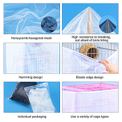 2Pcs 2 Style Polyester Dust Cover&nbsp;AJEW-GA0003-47
