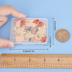 40Pcs 5 Style Alloy Enamel Pendants&nbsp;ENAM-SC0002-66