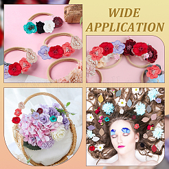 132Pcs 18 Styles Cloth Ornament Accessories&nbsp;FIND-WR0008-79
