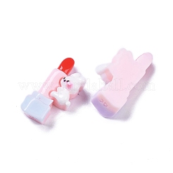 Opaque Cute Animal Resin Decoden Cabochons&nbsp;RESI-B024-02C