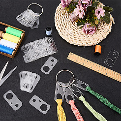 40Pcs Acrylic Embroidery Thread Organizer&nbsp;DIY-CP0013-93B