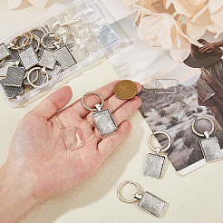 Rectangle Alloy Keychain&nbsp;KEYC-DC00007