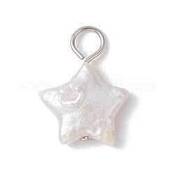 3Pcs 3 Styles Natural Keshi Pearl Pendants&nbsp;PALLOY-JF04242