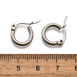 Tarnish Resistant 304 Stainless Steel Hoop Earrings&nbsp;EJEW-F105-36P