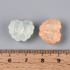 Luminous Frosted Transparent Acrylic Beads&nbsp;TACR-T029-25M