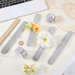6Pcs Plastic Slap Bracelets&nbsp;BJEW-CN0001-18A