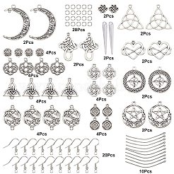 DIY Knot Drop Earring Making Kit&nbsp;DIY-SC0018-18