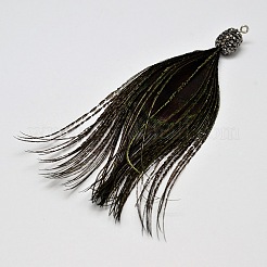 Peacock Feather Big Pendants&nbsp;RB-I074-01