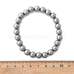 Terahertz Stone Beads Stretch Bracelets&nbsp;BJEW-L666-01D