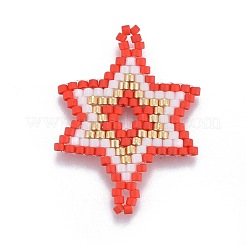 Handmade Japanese Seed Beads Links&nbsp;SEED-P003-43