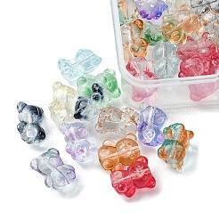 50Pcs 10 Colors Handmade Lampwork Beads&nbsp;LAMP-FS0001-10