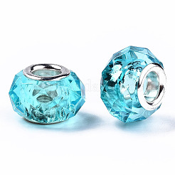 Transparent Resin European Beads&nbsp;RPDL-T003-003-B06